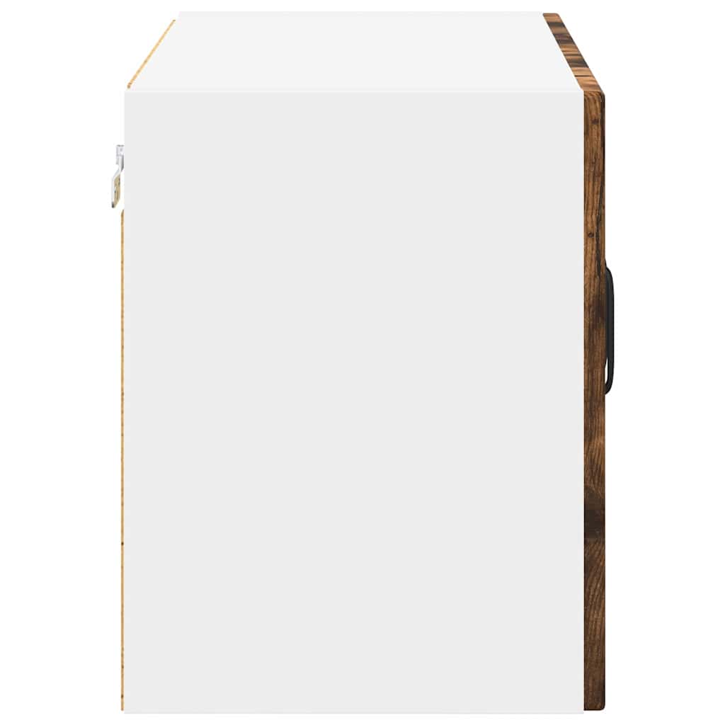 Vegghylle LUCCA Røkt Eik 60 x 31 x 40 cm Konstruert tre