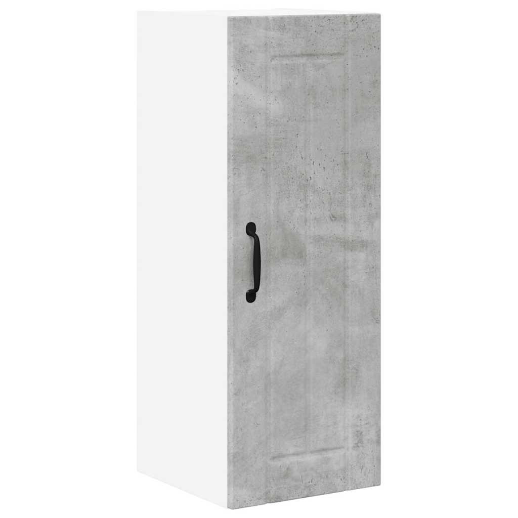 Veggskap LUCCA Betonggrå 30 x 31 x 80 cm Konstruert tre