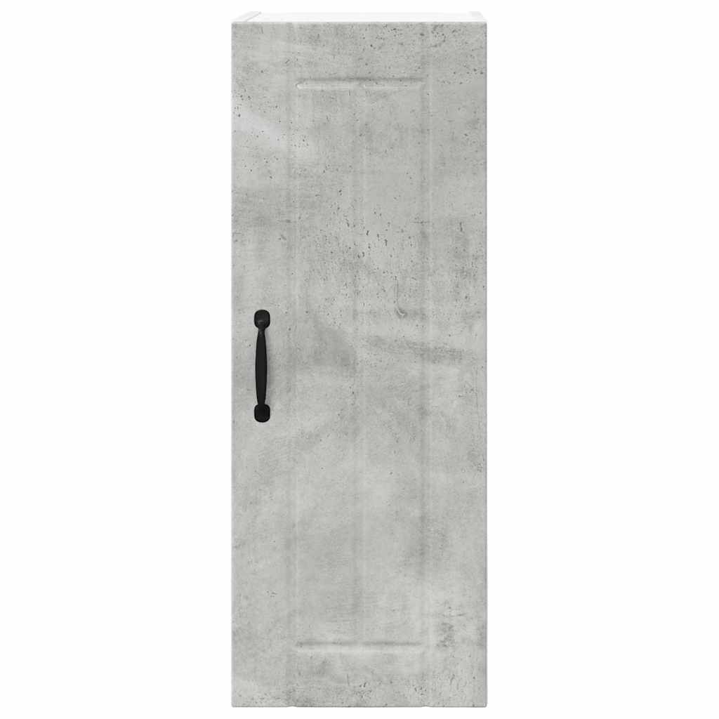 Veggskap LUCCA Betonggrå 30 x 31 x 80 cm Konstruert tre