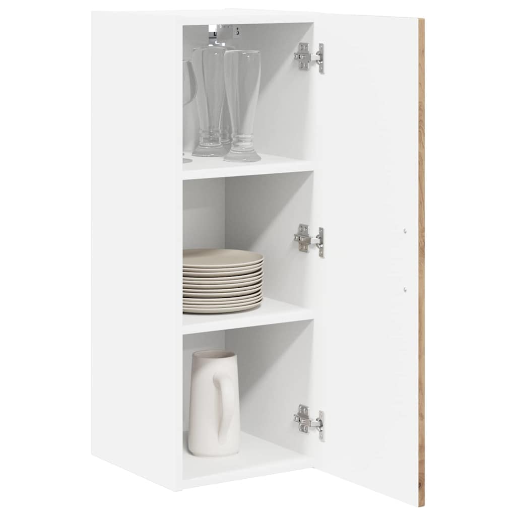 Veggskap LUCCA Artisan eik 30 x 31 x 80 cm Konstruert tre