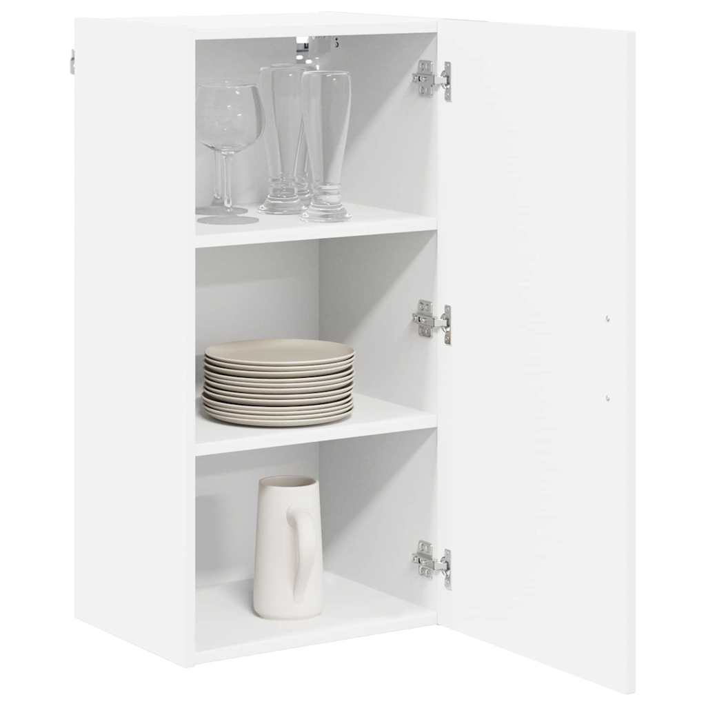 Veggskap LUCCA Hvit 40 x 31 x 80 cm Konstruert tre