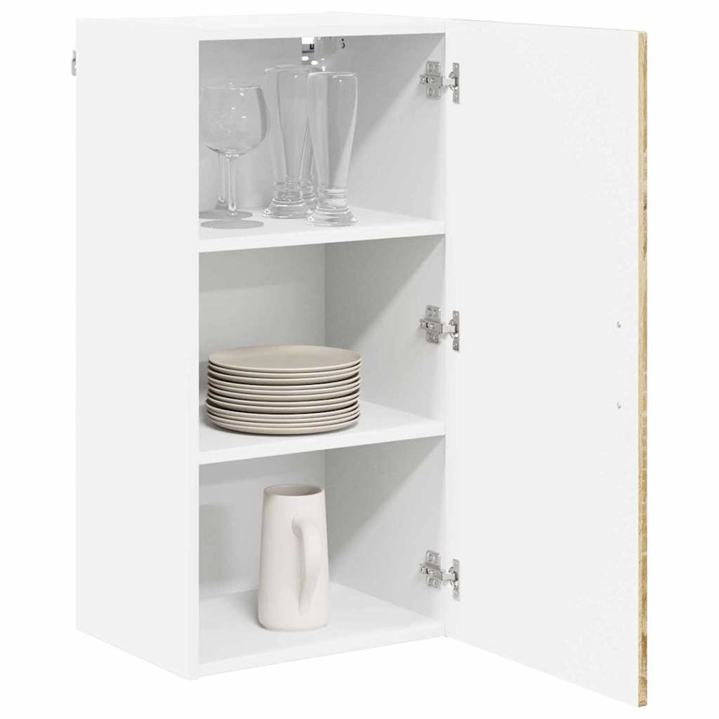Veggskap LUCCA Sonoma eik 40 x 31 x 80 cm Konstruert tre