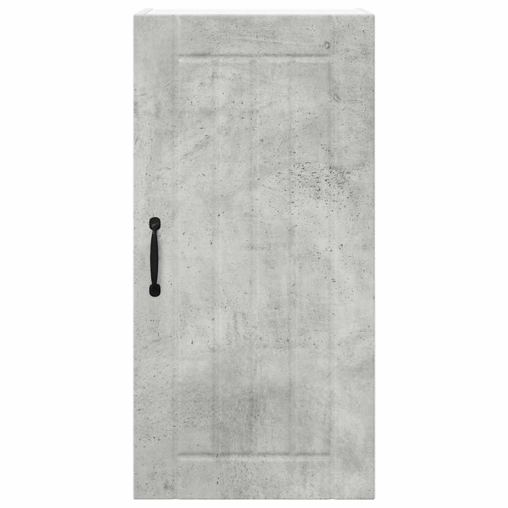 Veggskap LUCCA Betonggrå 40 x 31 x 80 cm Konstruert tre