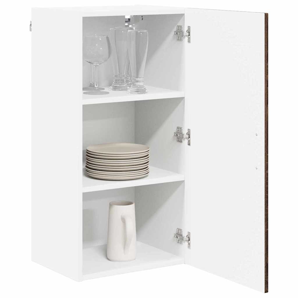 Veggskap LUCCA Brun eik 40 x 31 x 80 cm Konstruert tre