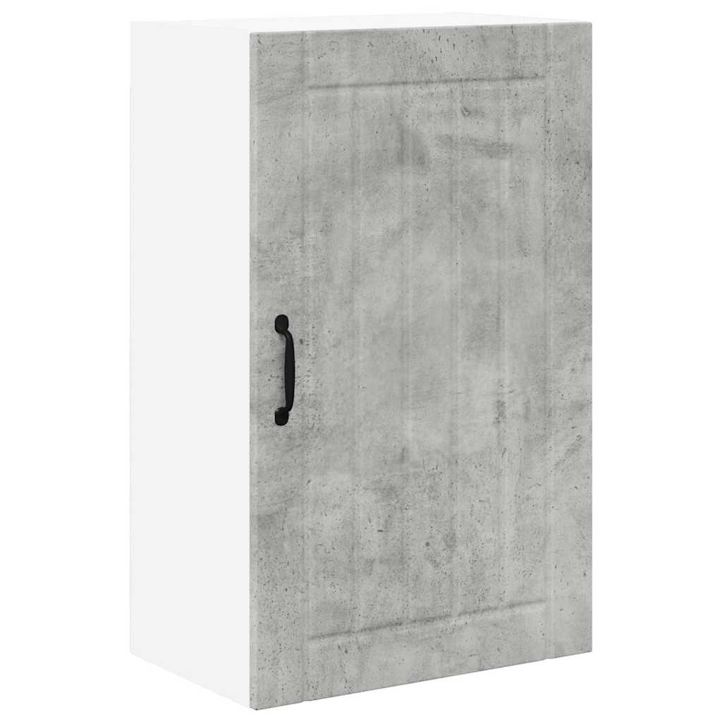 Veggskap LUCCA Betonggrå 50 x 31 x 80 cm Konstruert tre