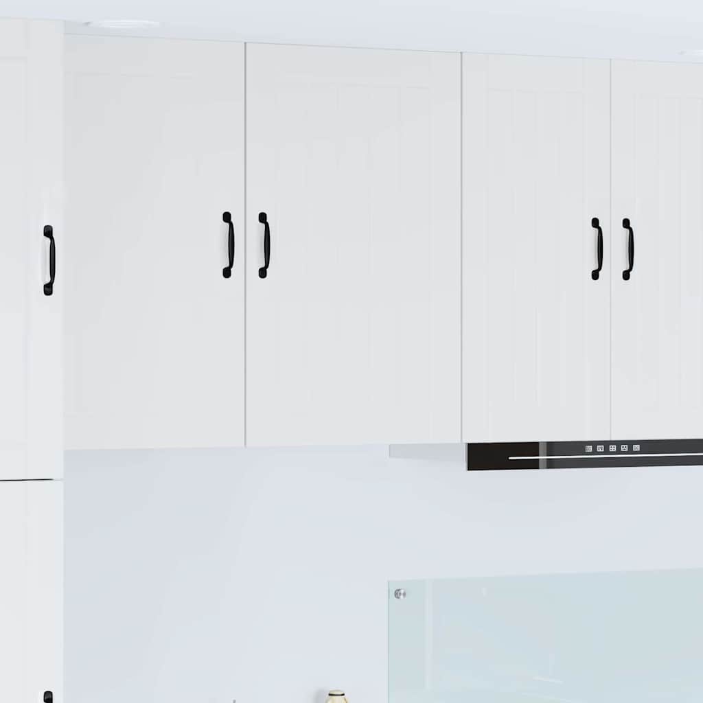 Veggskap LUCCA Høgglans hvit 50 x 31 x 80 cm Konstruert tre