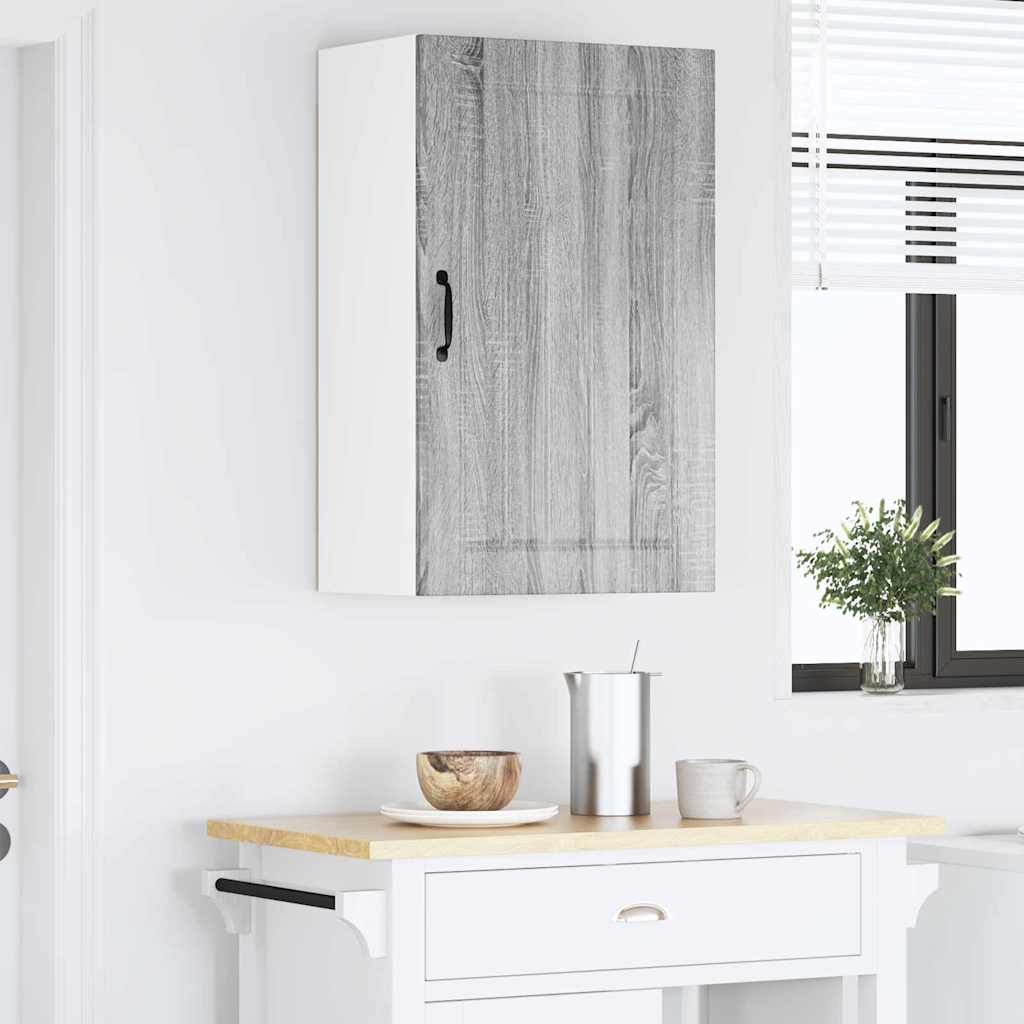 Veggskap LUCCA Grå sonoma 50 x 31 x 80 cm Konstruert tre