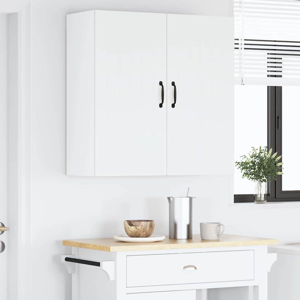 Veggskap LUCCA Hvit 80 x 31 x 80 cm Konstruert tre