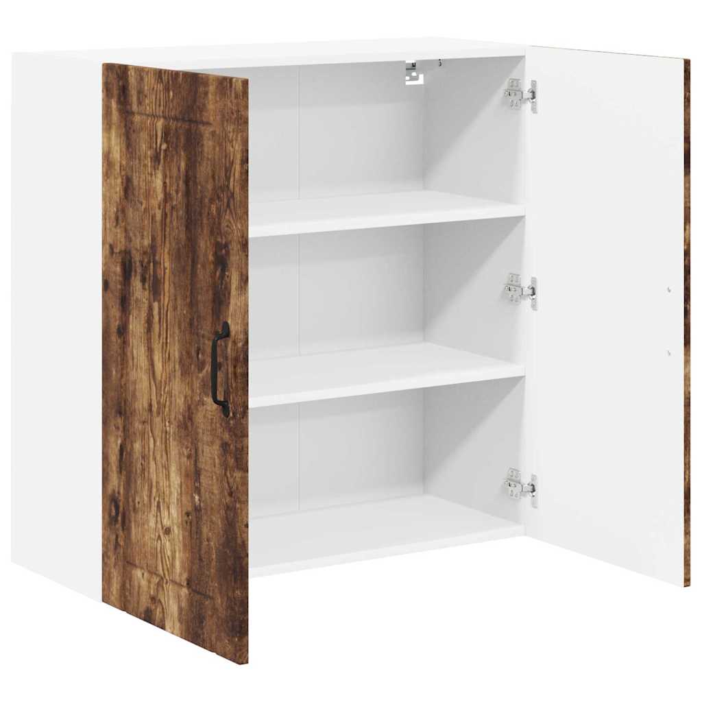 Veggskap LUCCA Røkt Eik 80 x 31 x 80 cm Konstruert tre