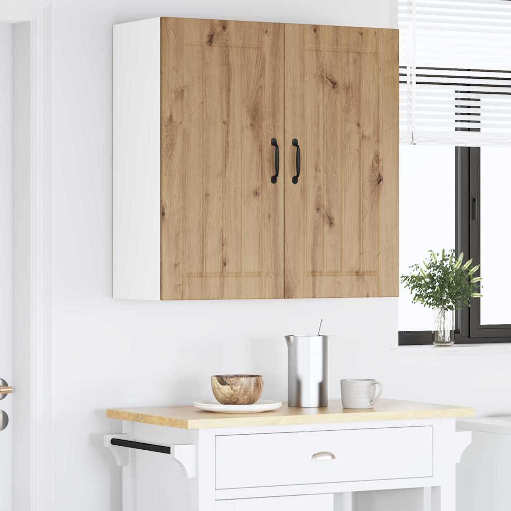 Veggskap LUCCA Artisan eik 80 x 31 x 80 cm Konstruert tre