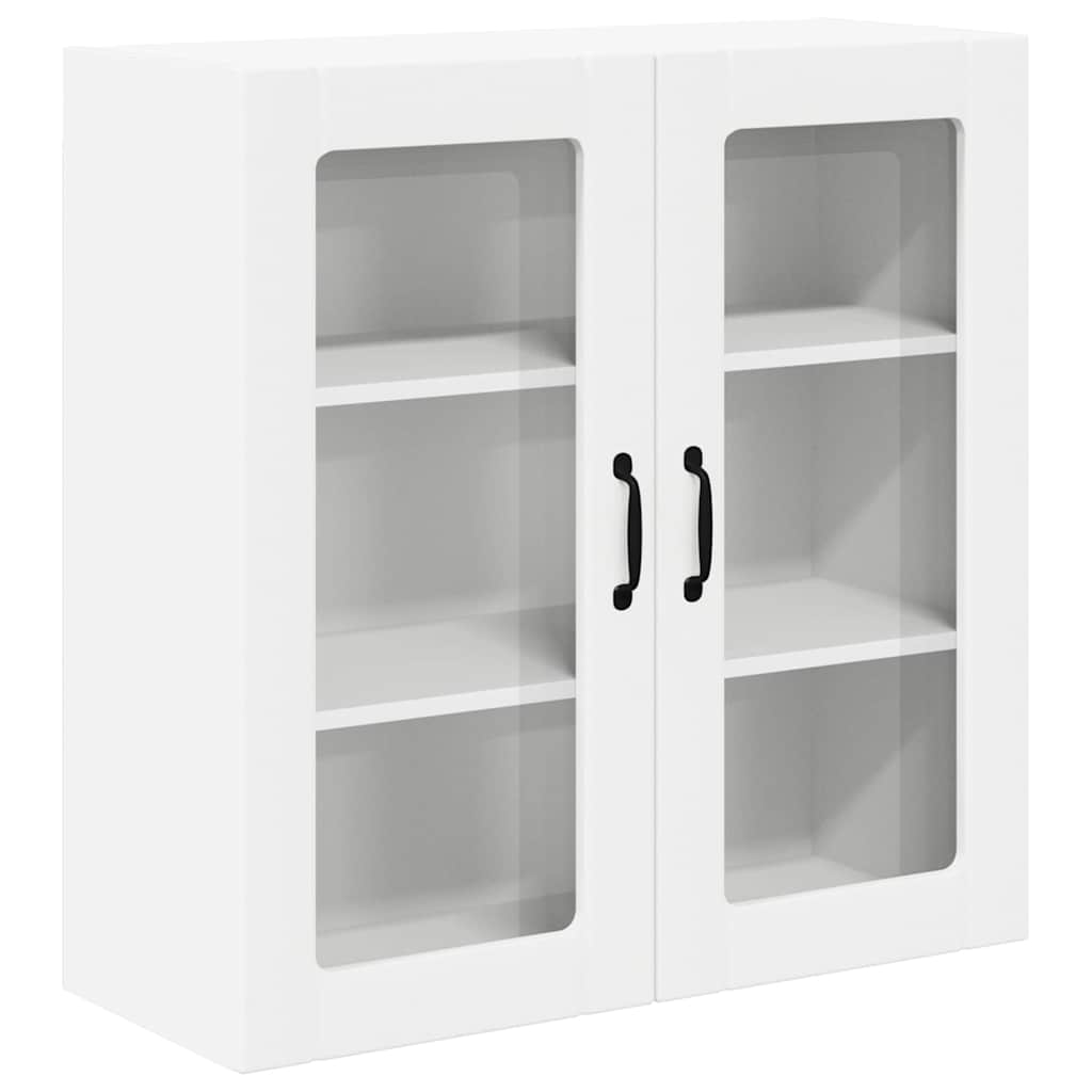 Vegghylle LUCCA Hvit 80 x 31 x 80 cm Konstruert tre