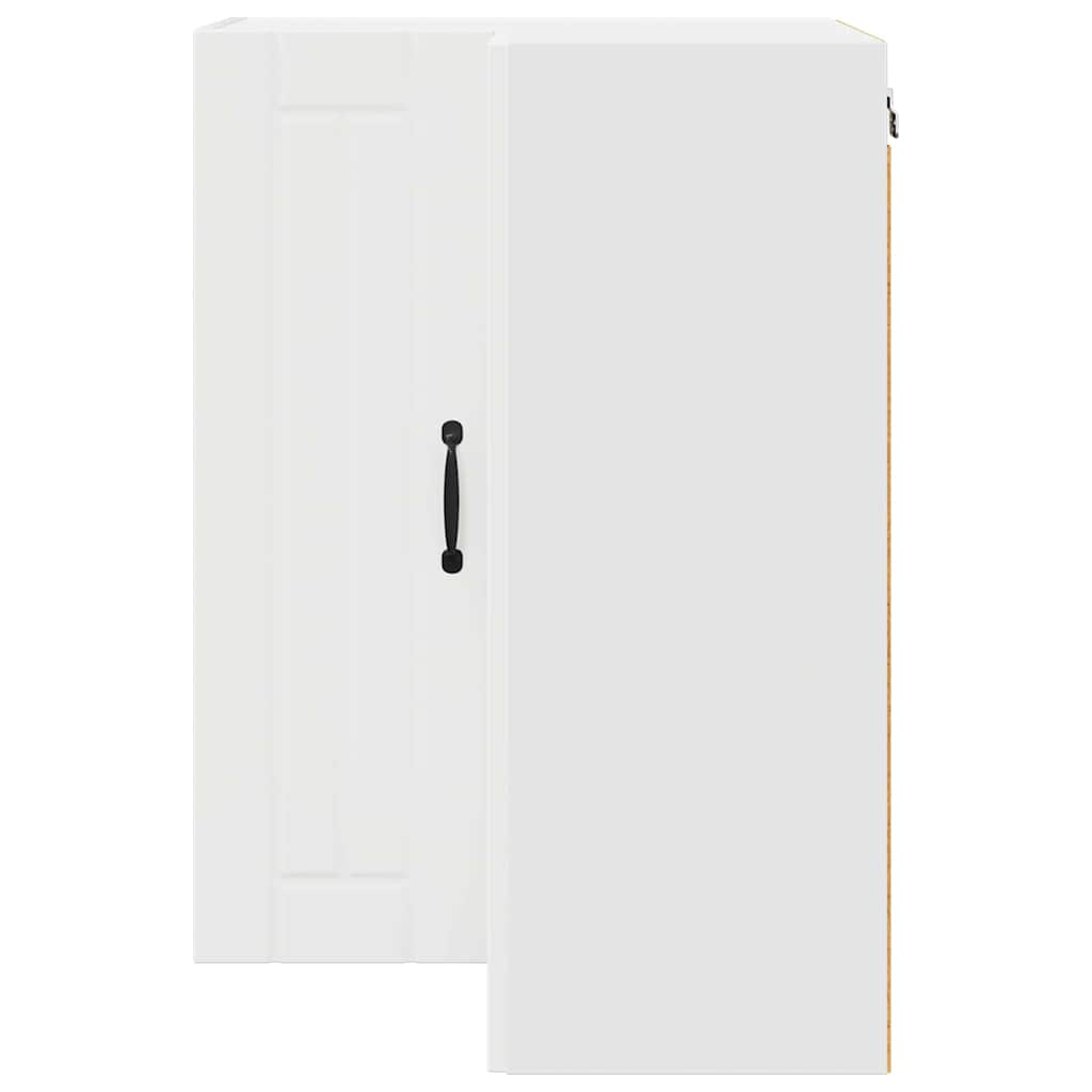 Vegghjørneskap LUCCA Hvit 57 x 57 x 80 cm Konstruert tre