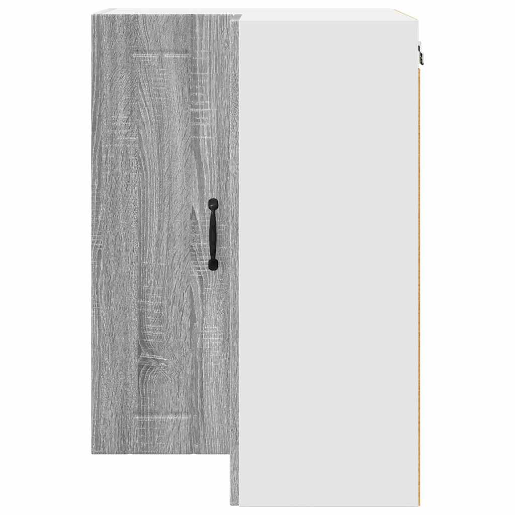 Vegghjørneskap LUCCA Grå sonoma 57 x 57 x 80 cm Konstruert tre