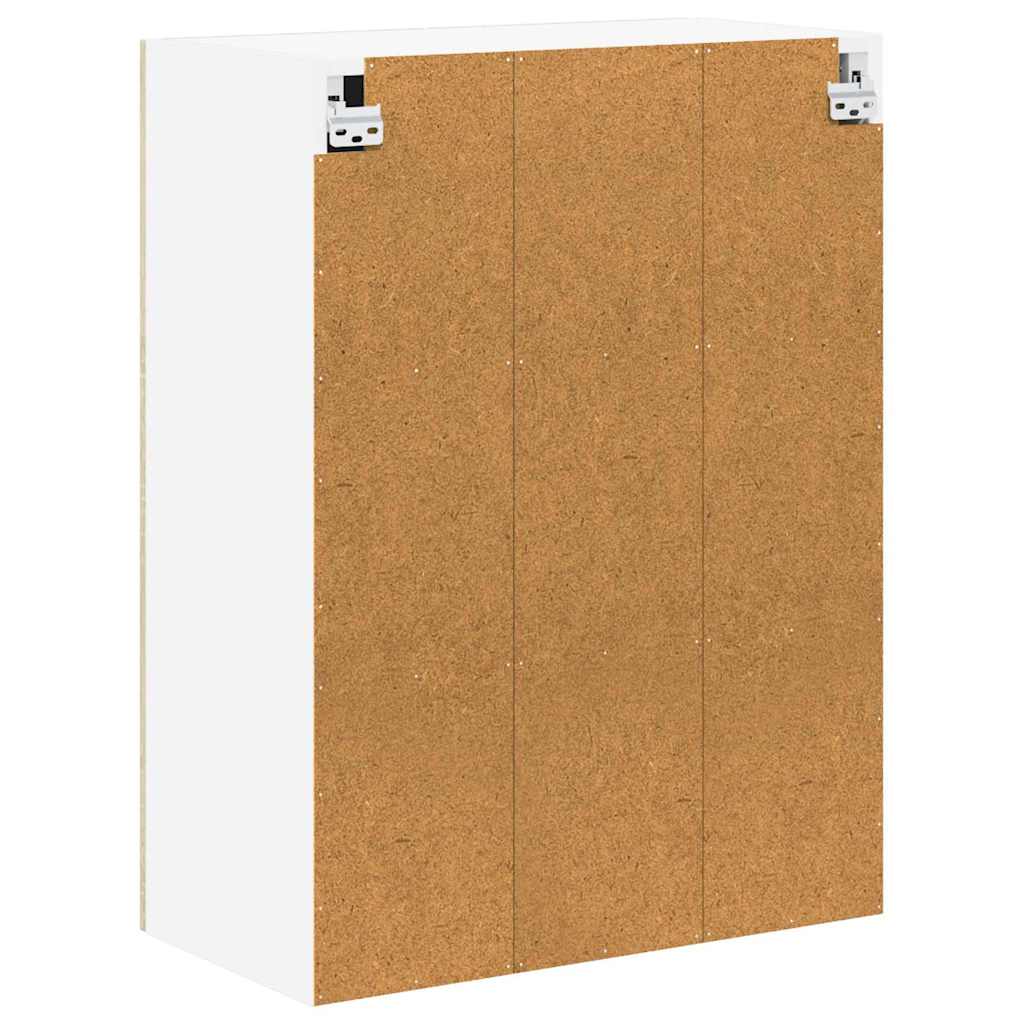 Vegghylle LUCCA Sonoma eik 60 x 31 x 80 cm Konstruert tre