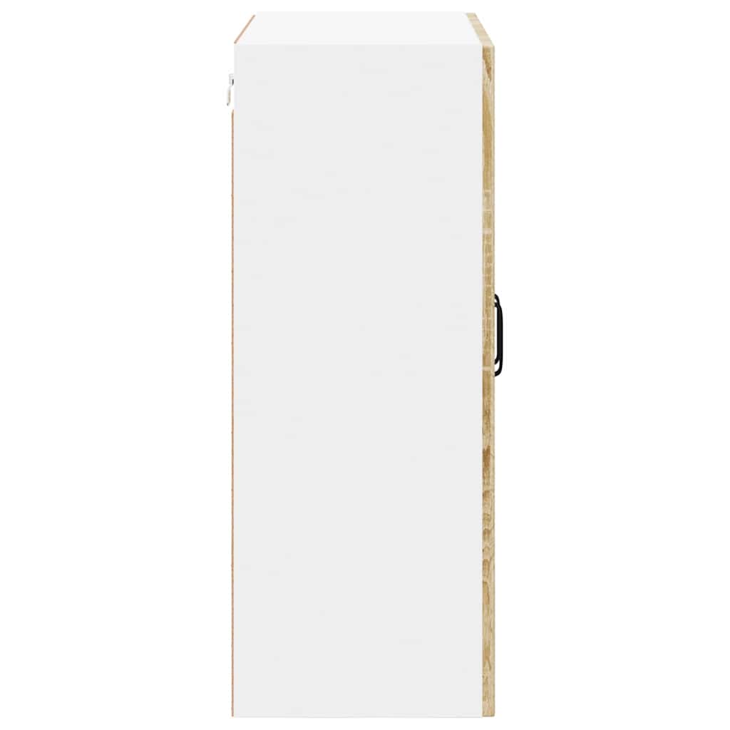 Vegghylle LUCCA Sonoma eik 60 x 31 x 80 cm Konstruert tre