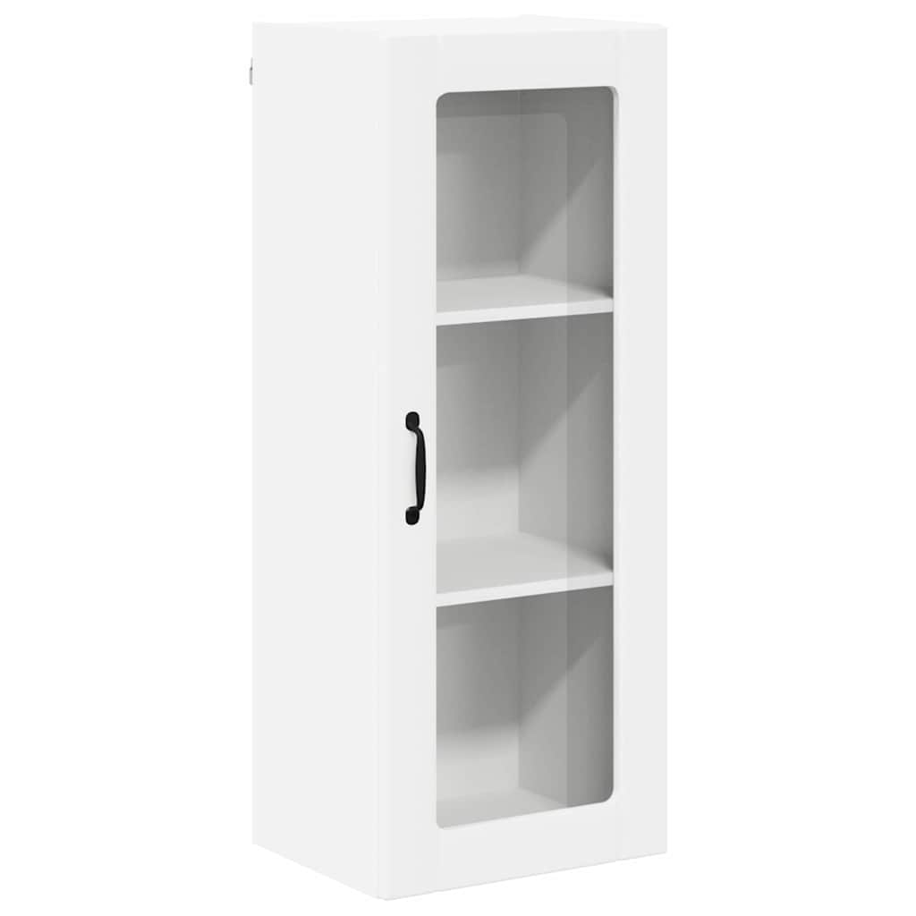 Vegghylle LUCCA Hvit 40 x 31 x 100 cm Konstruert tre