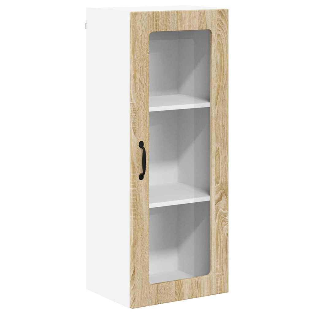 Vegghylle LUCCA Sonoma eik 40 x 31 x 100 cm Konstruert tre