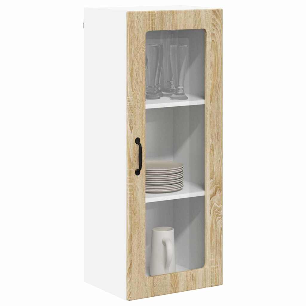 Vegghylle LUCCA Sonoma eik 40 x 31 x 100 cm Konstruert tre