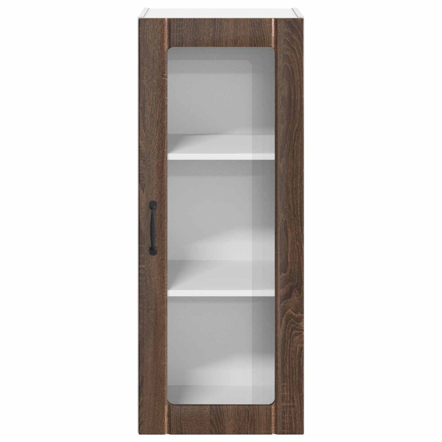 Vegghylle LUCCA Brun eik 40 x 31 x 100 cm Konstruert tre