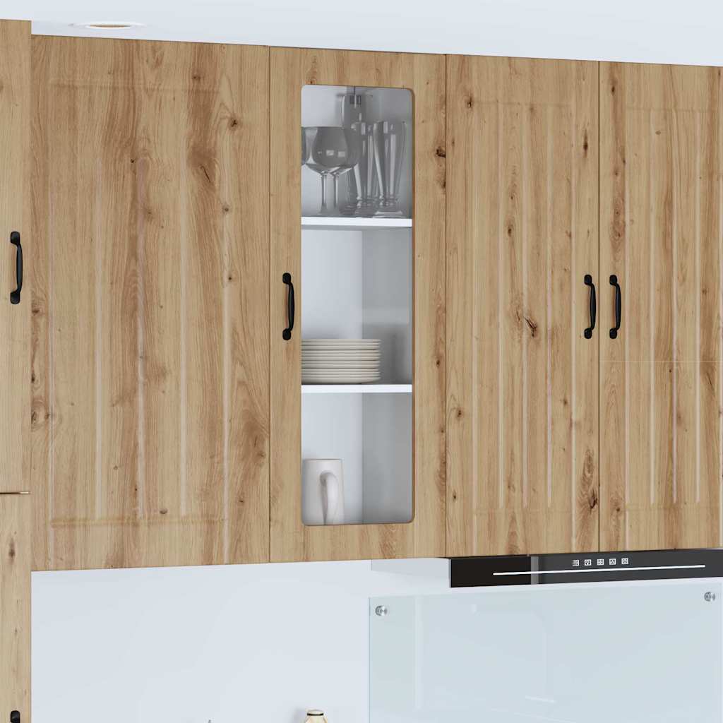 Vegghylle Lucca Artisan eik 40 x 31 x 100 cm Konstruert tre