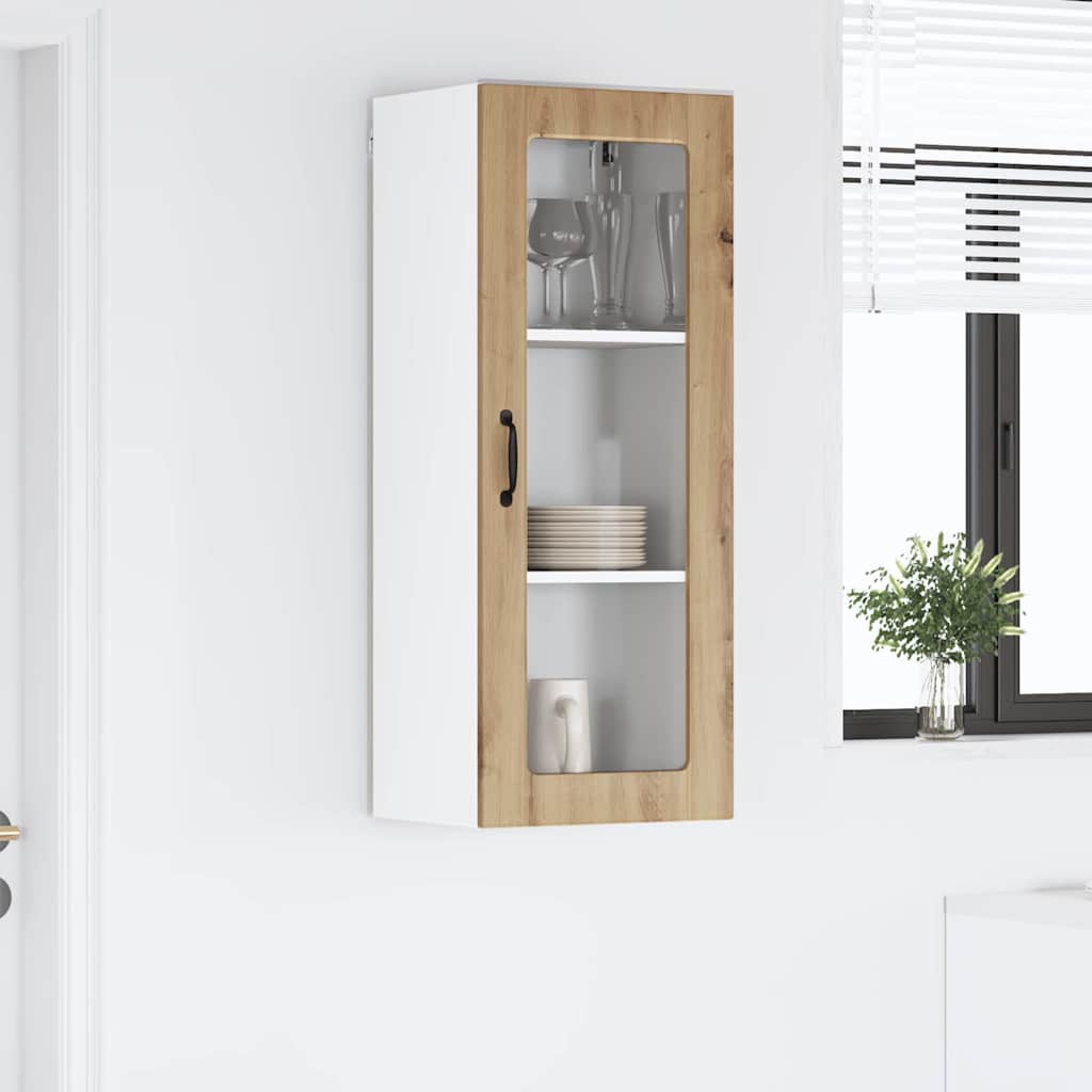 Vegghylle Lucca Artisan eik 40 x 31 x 100 cm Konstruert tre