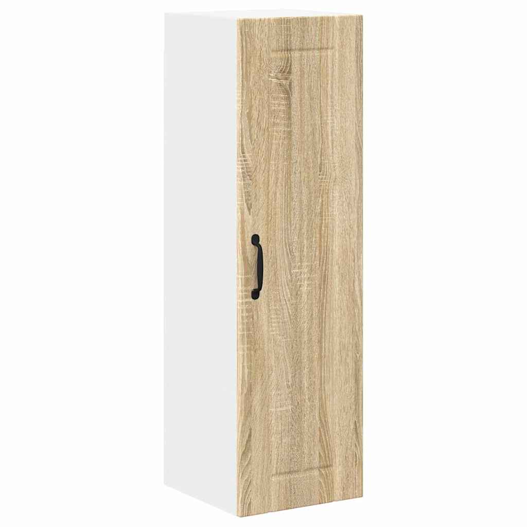 Veggskap LUCCA Sonoma eik 30 x 31 x 100 cm Konstruert tre