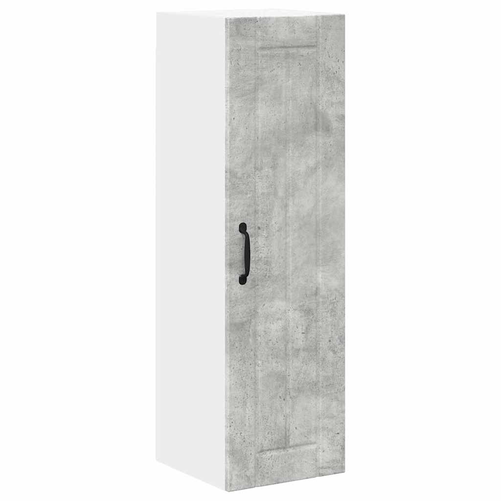 Veggskap LUCCA Betonggrå 30 x 31 x 100 cm Konstruert tre