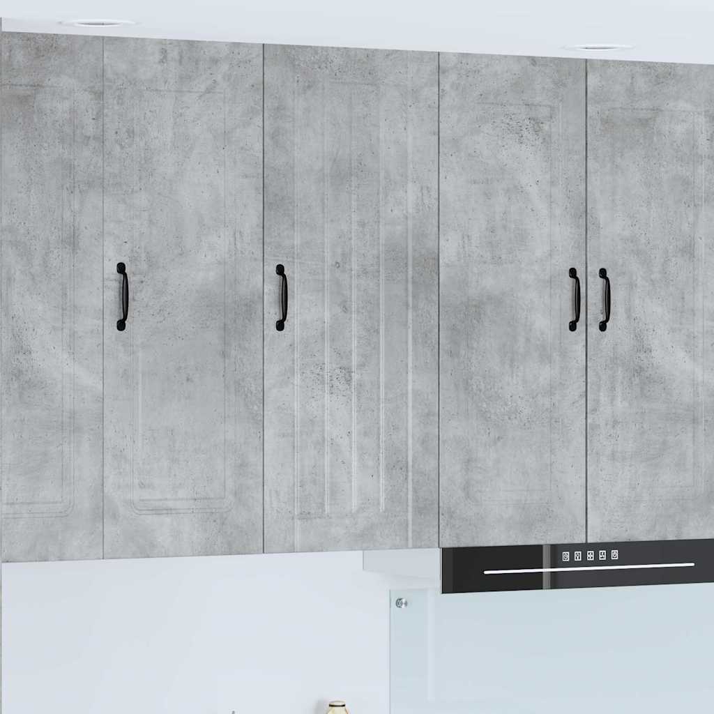Veggskap LUCCA Betonggrå 40 x 31 x 100 cm Konstruert tre
