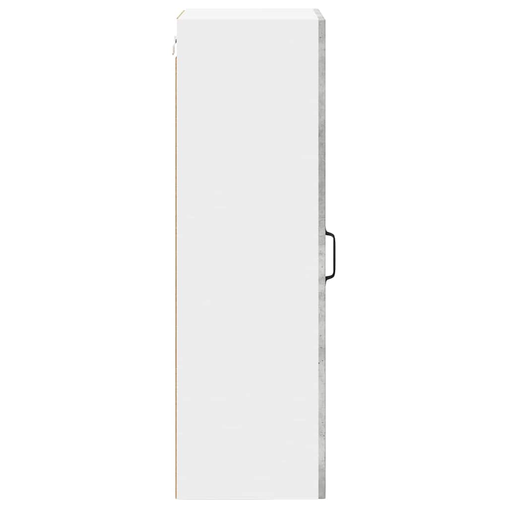 Veggskap LUCCA Betonggrå 40 x 31 x 100 cm Konstruert tre