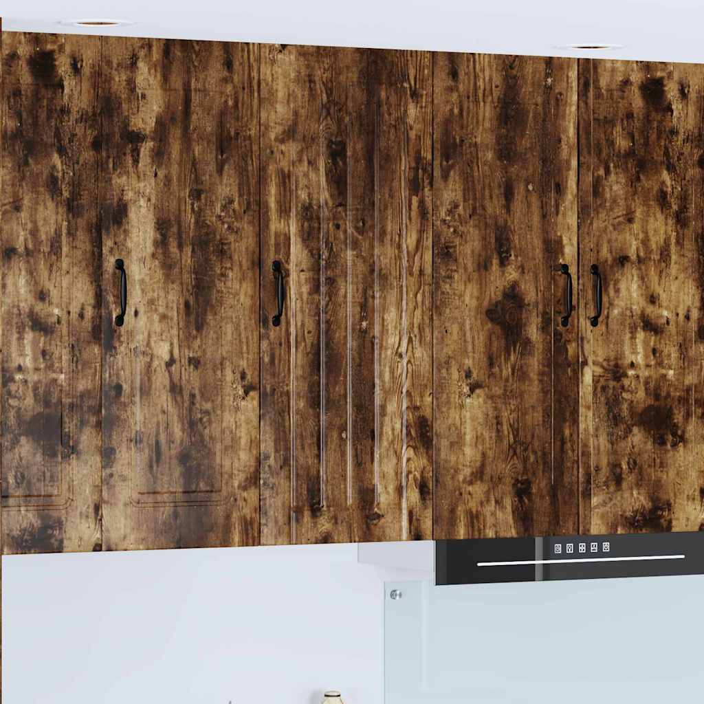 Veggskap LUCCA Røkt Eik 40 x 31 x 100 cm Konstruert tre