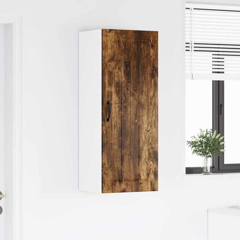 Veggskap LUCCA Røkt Eik 40 x 31 x 100 cm Konstruert tre
