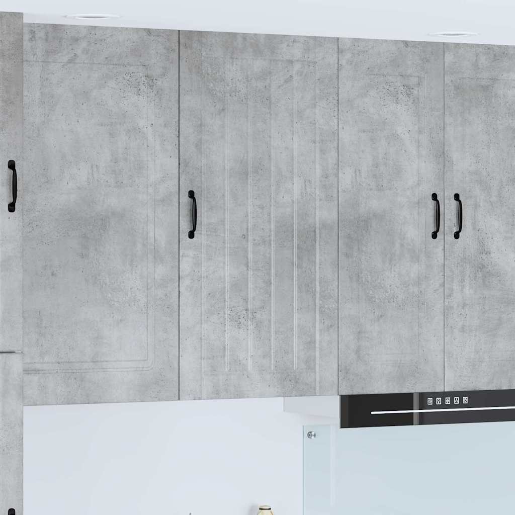 Veggskap LUCCA Betonggrå 50 x 31 x 100 cm Konstruert tre