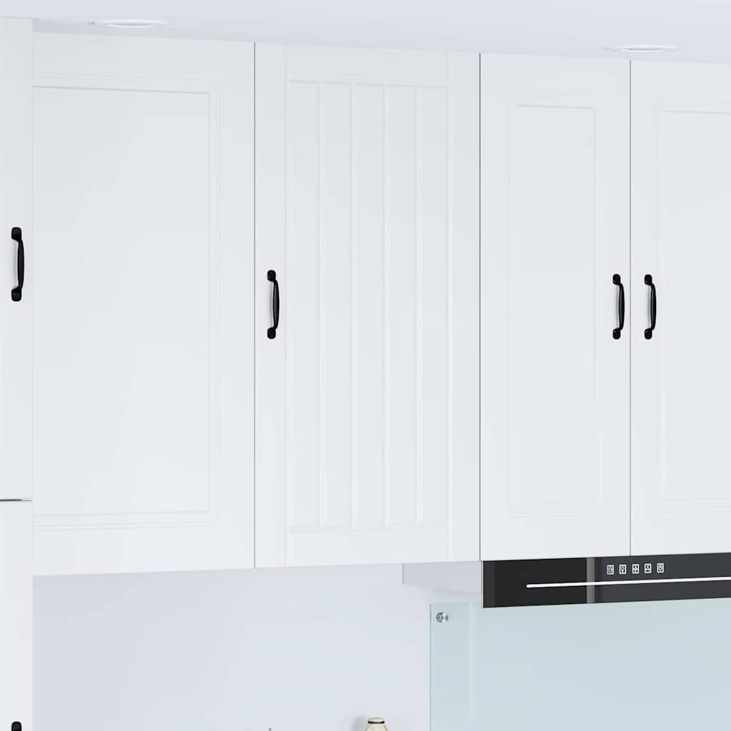 Veggskap LUCCA Høgglans hvit 50 x 31 x 100 cm Konstruert tre