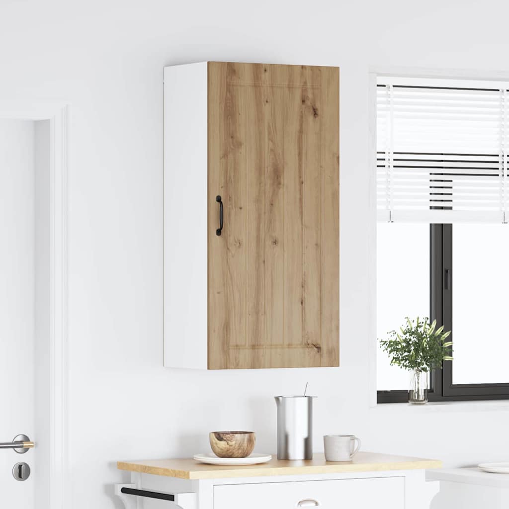 Veggskap LUCCA Artisan eik 50 x 31 x 100 cm Konstruert tre