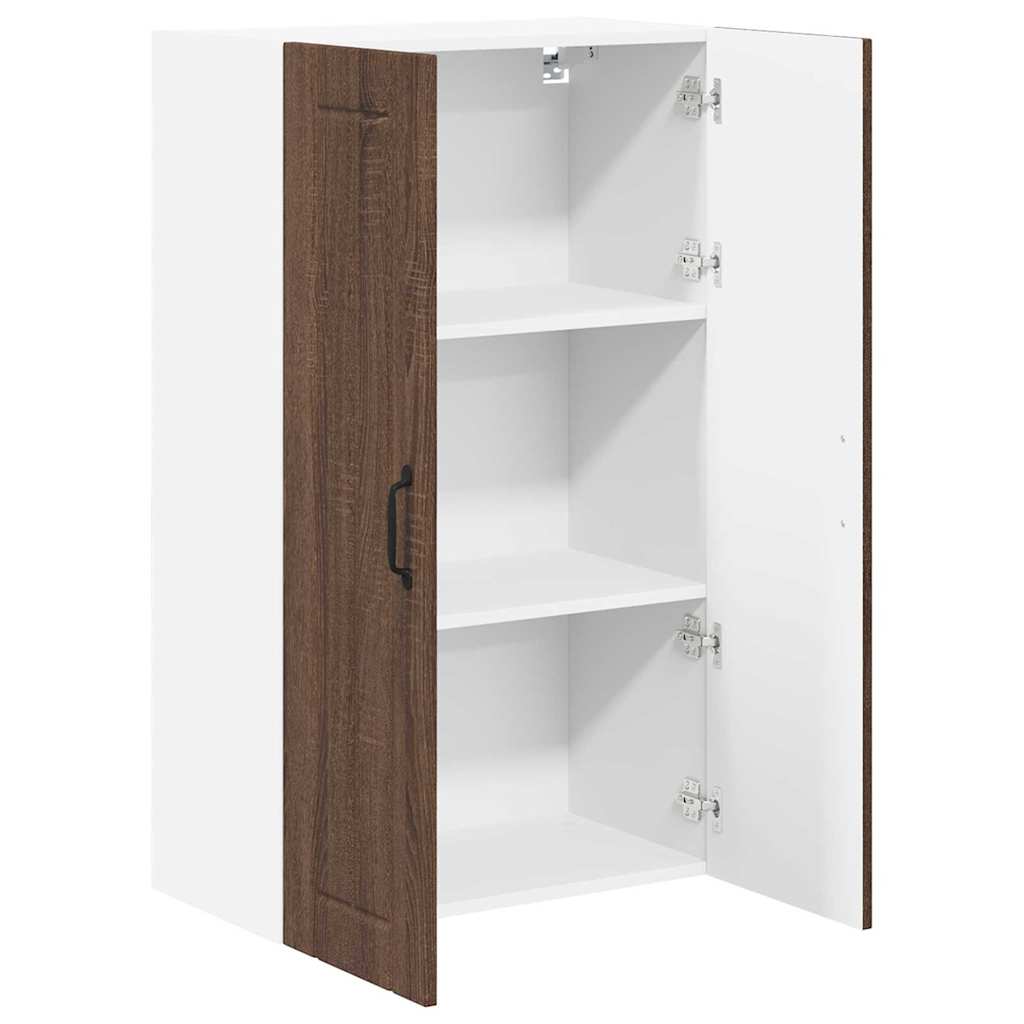 Veggskap LUCCA Brun eik 60 x 31 x 100 cm Konstruert tre