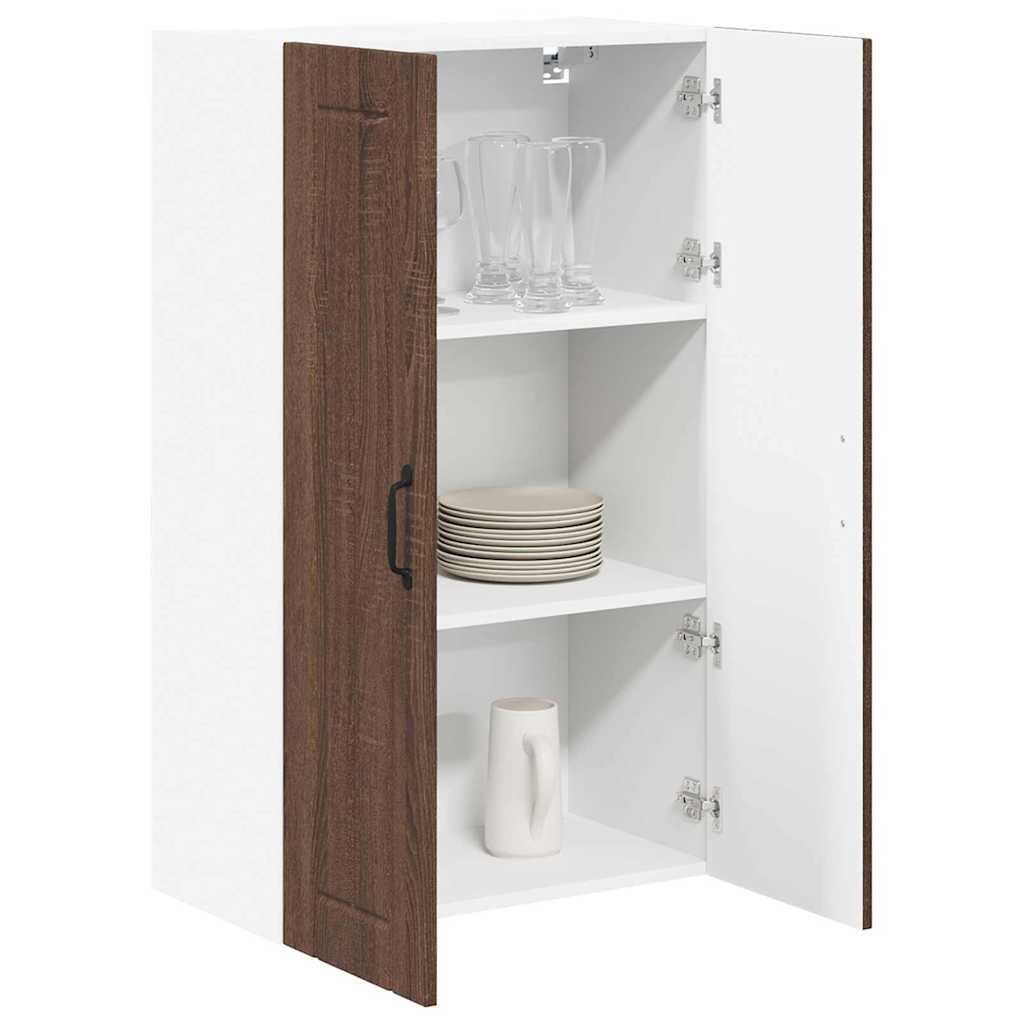 Veggskap LUCCA Brun eik 60 x 31 x 100 cm Konstruert tre