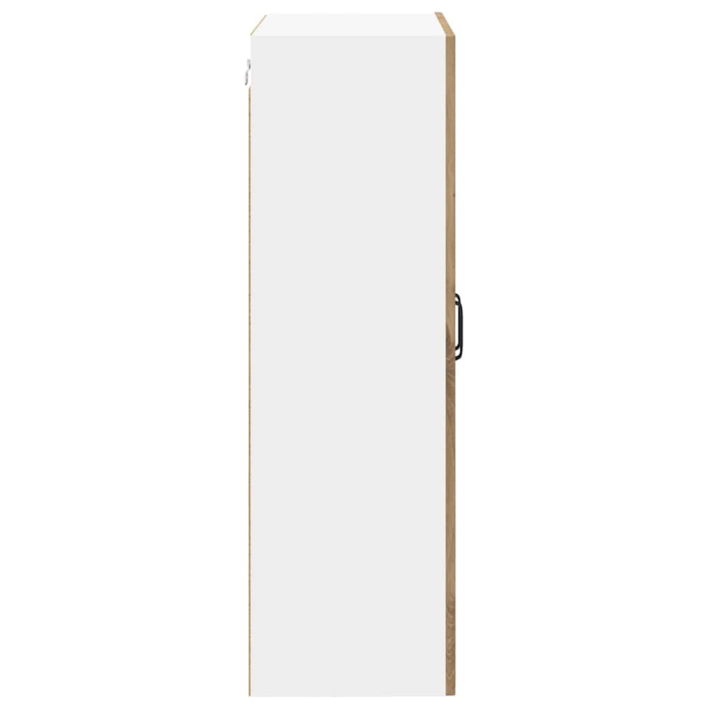 Vegghylle LUCCA Artisan eik 60 x 31 x 100 cm Konstruert tre