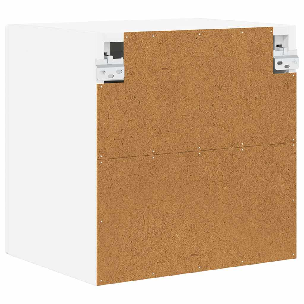 Vegghylle PORTO Hvit 40 x 31 x 40 cm Konstruert tre