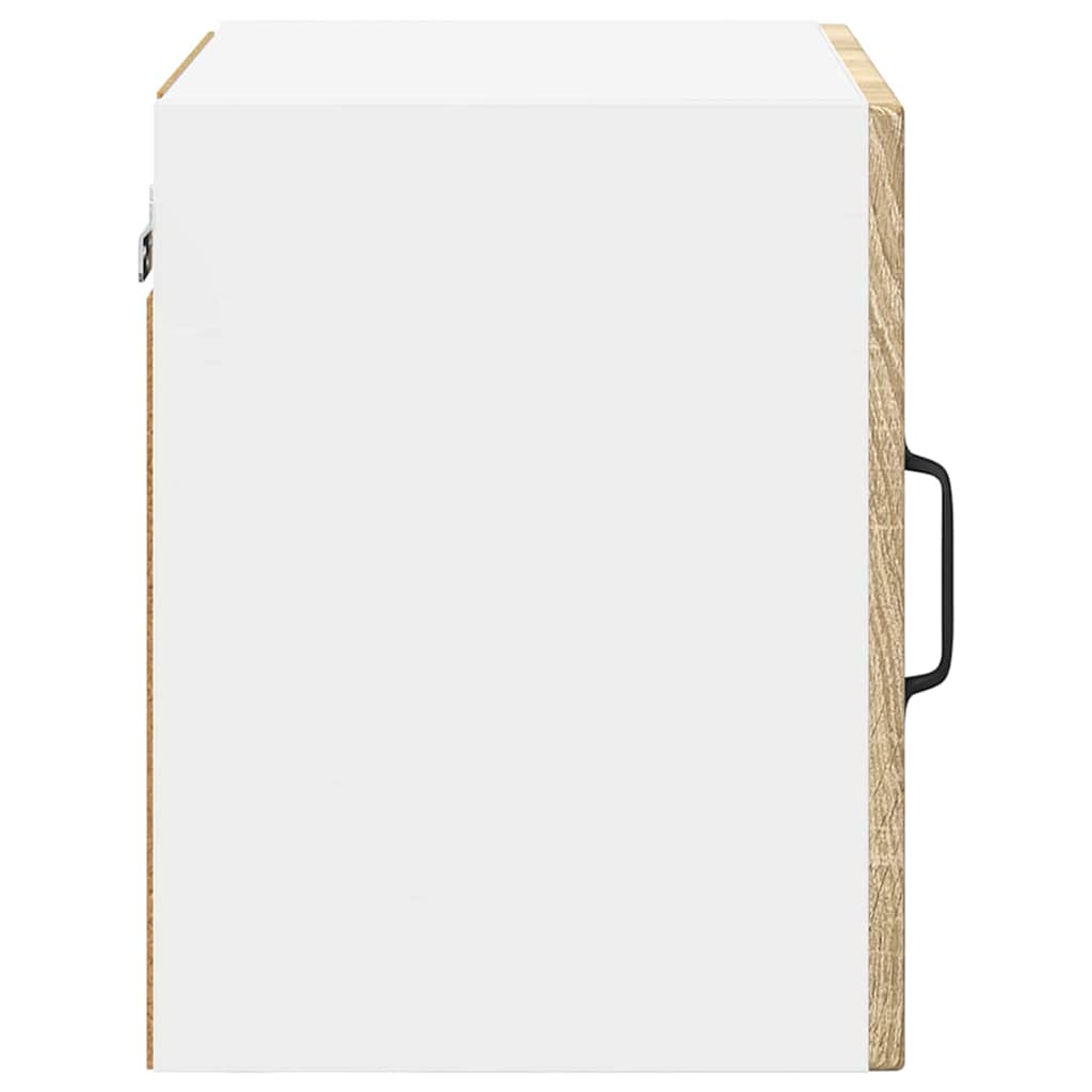 Vegghylle PORTO Sonoma eik 40 x 31 x 40 cm Konstruert tre