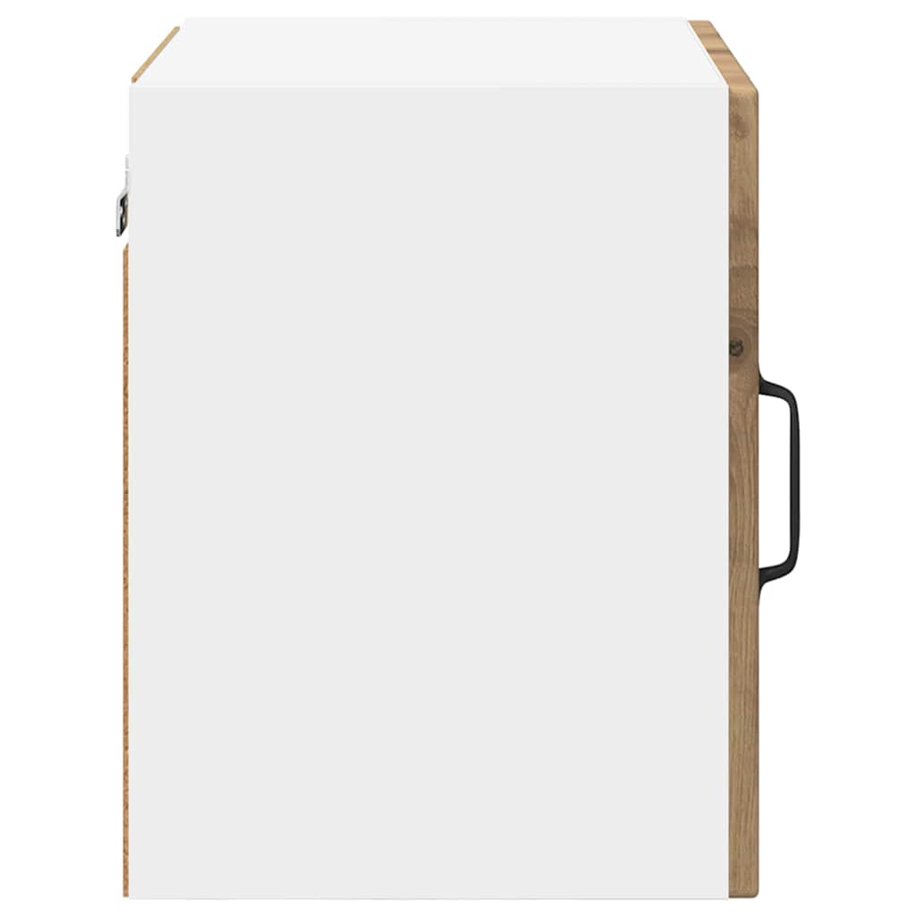 Vegghylle PORTO 2 pcs Artisan Eik 40 x 31 x 40 cm