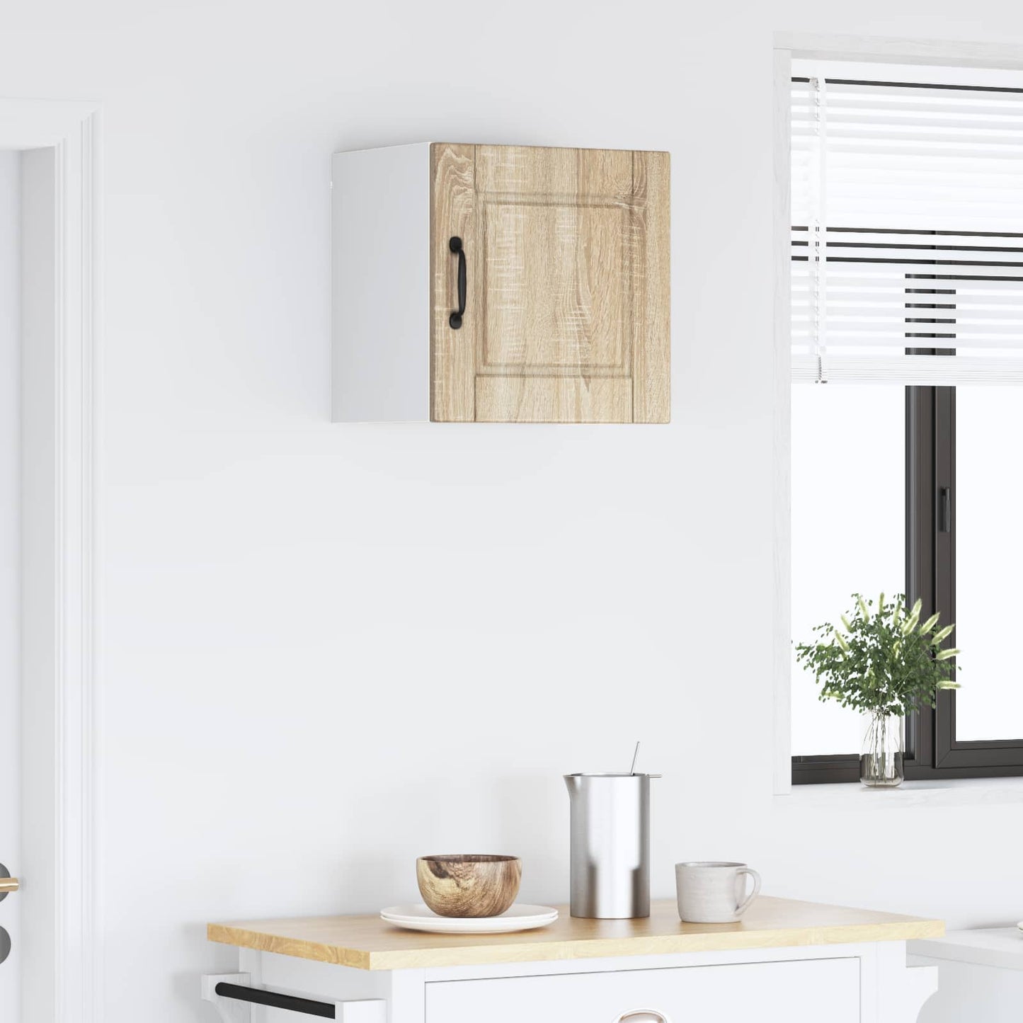 Veggskap PORTO Sonoma eik 40 x 31 x 40 cm Konstruert tre
