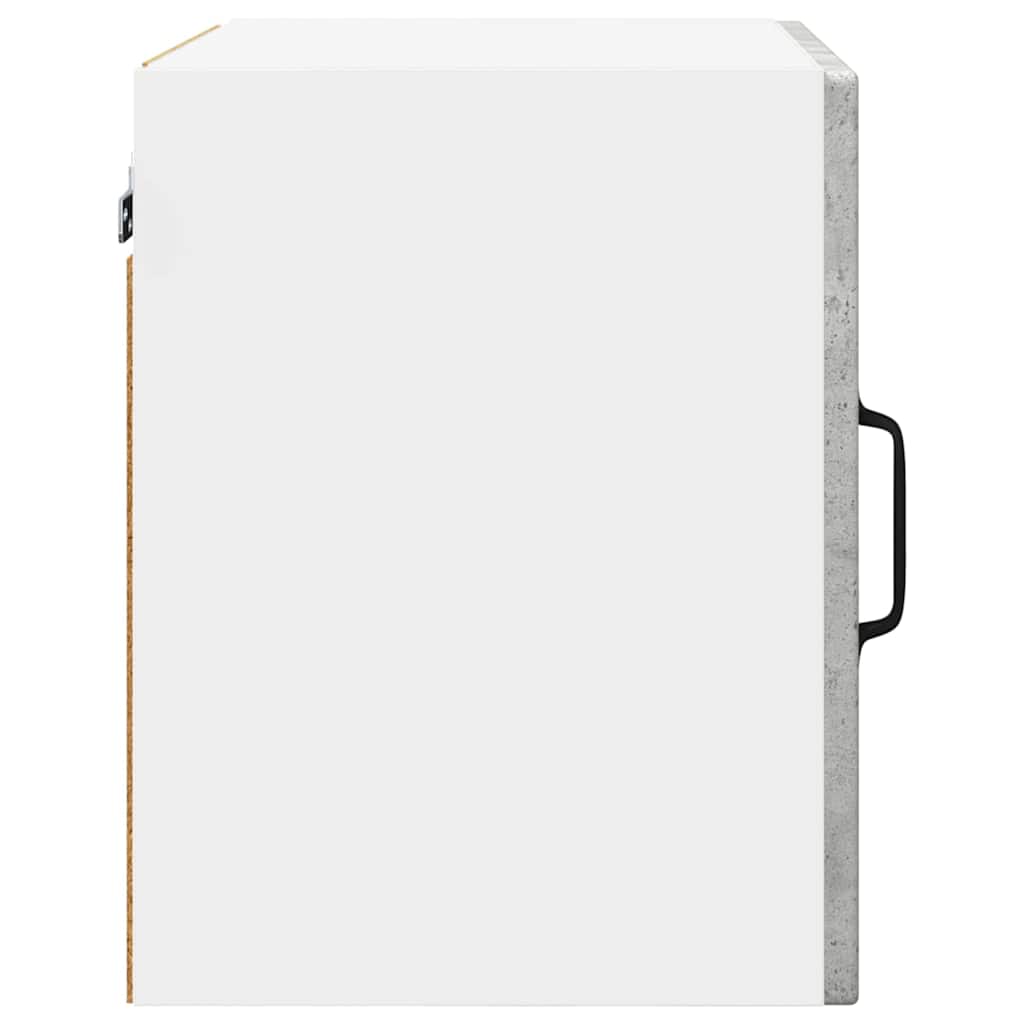 Veggskap PORTO 2 pcs Betonggrå 40 x 31 x 40 cm Konstruert tre