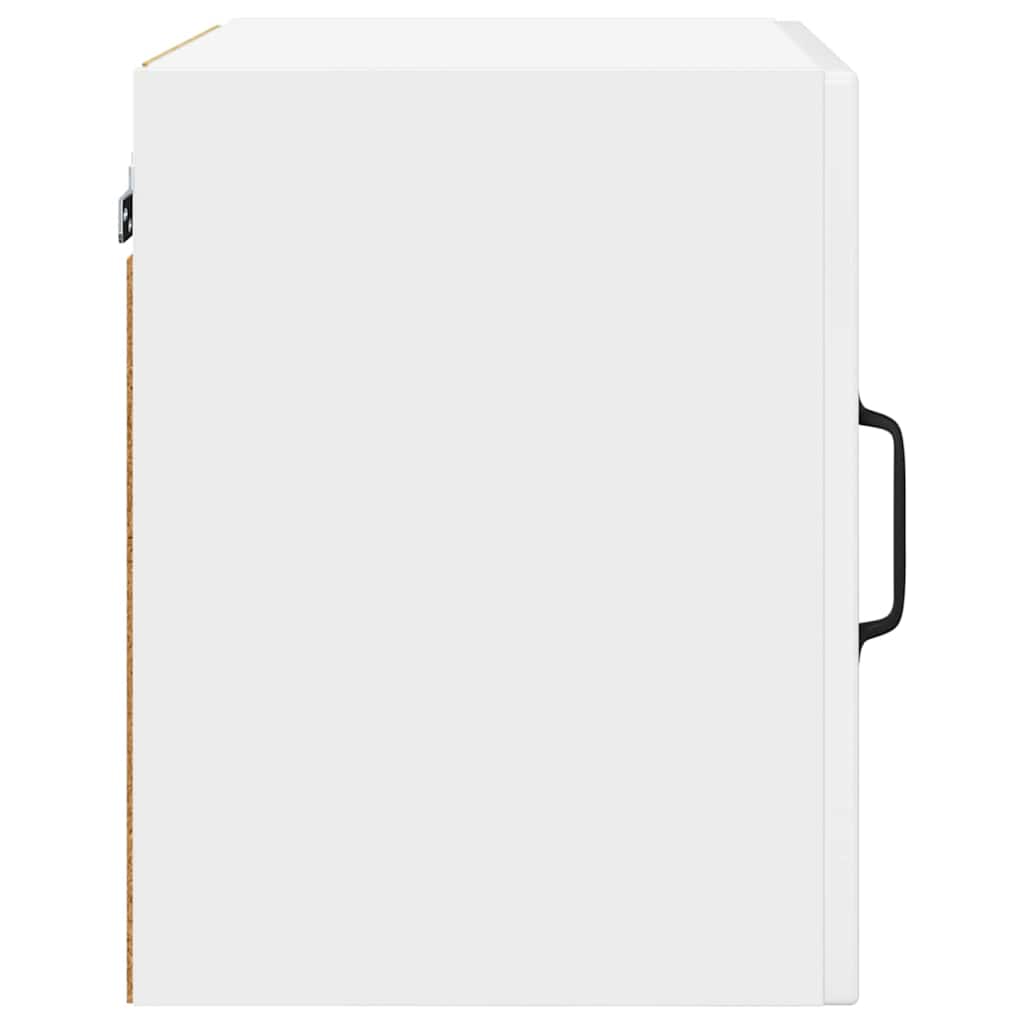 Veggskap PORTO 2 pcs Høyglanset hvit 40 x 31 x 40 cm