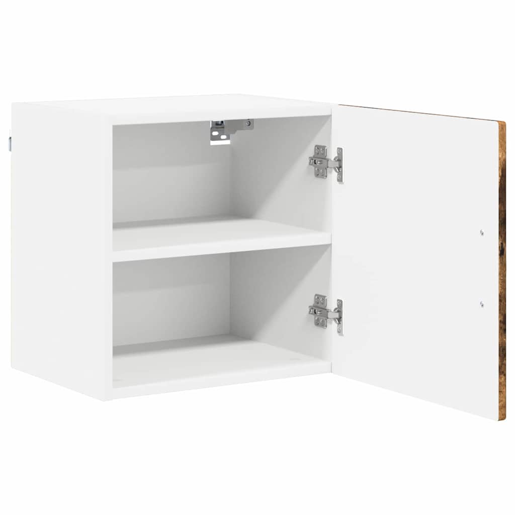 Veggskap PORTO Røkt eik 40 x 31 x 40 cm Konstruert tre