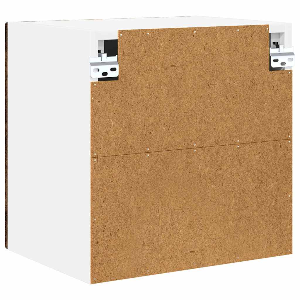 Veggskap PORTO Gammelt tre 40 x 31 x 40 cm Konstruert tre