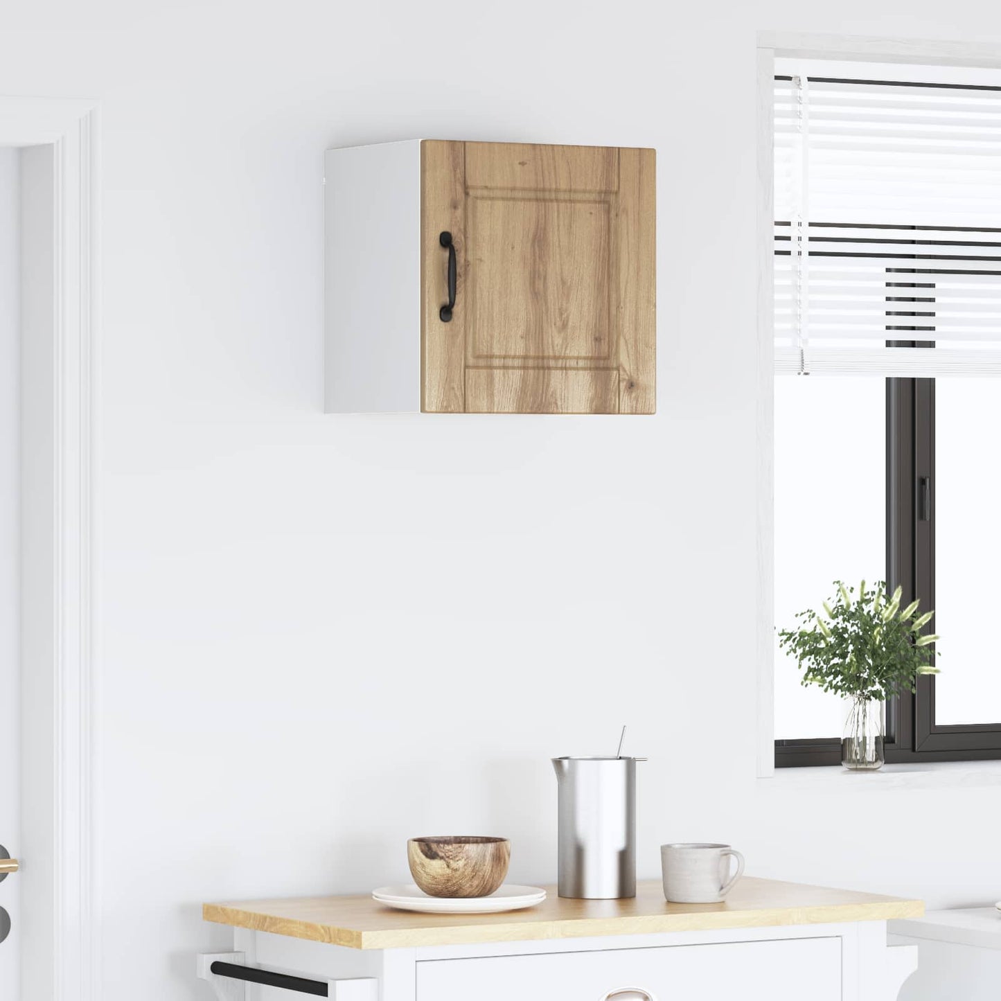Veggskap PORTO Artisan Eik 40 x 31 x 40 cm Konstruert tre