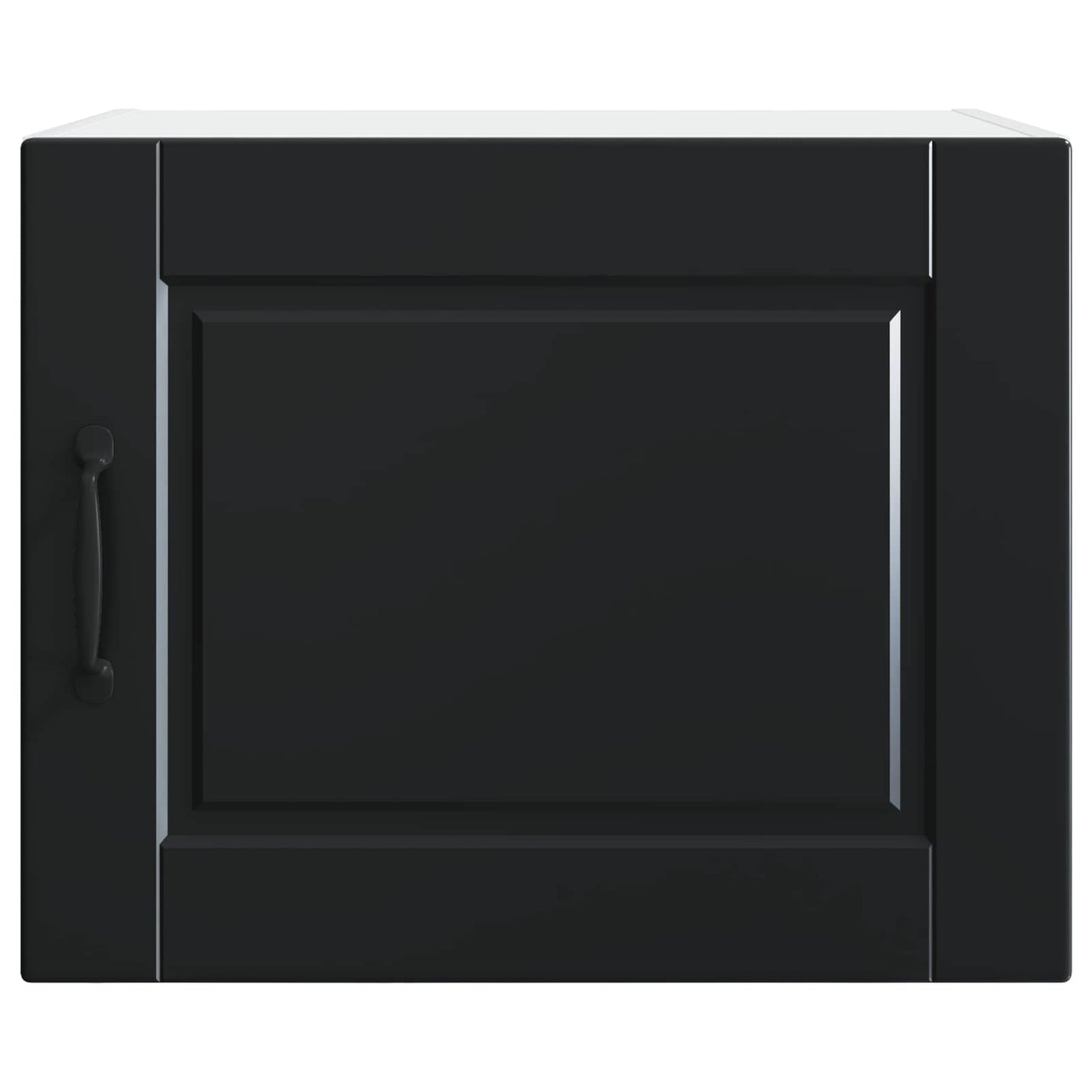 Veggskap PORTO 2 pcs Svart 50 x 31 x 40 cm Konstruert tre
