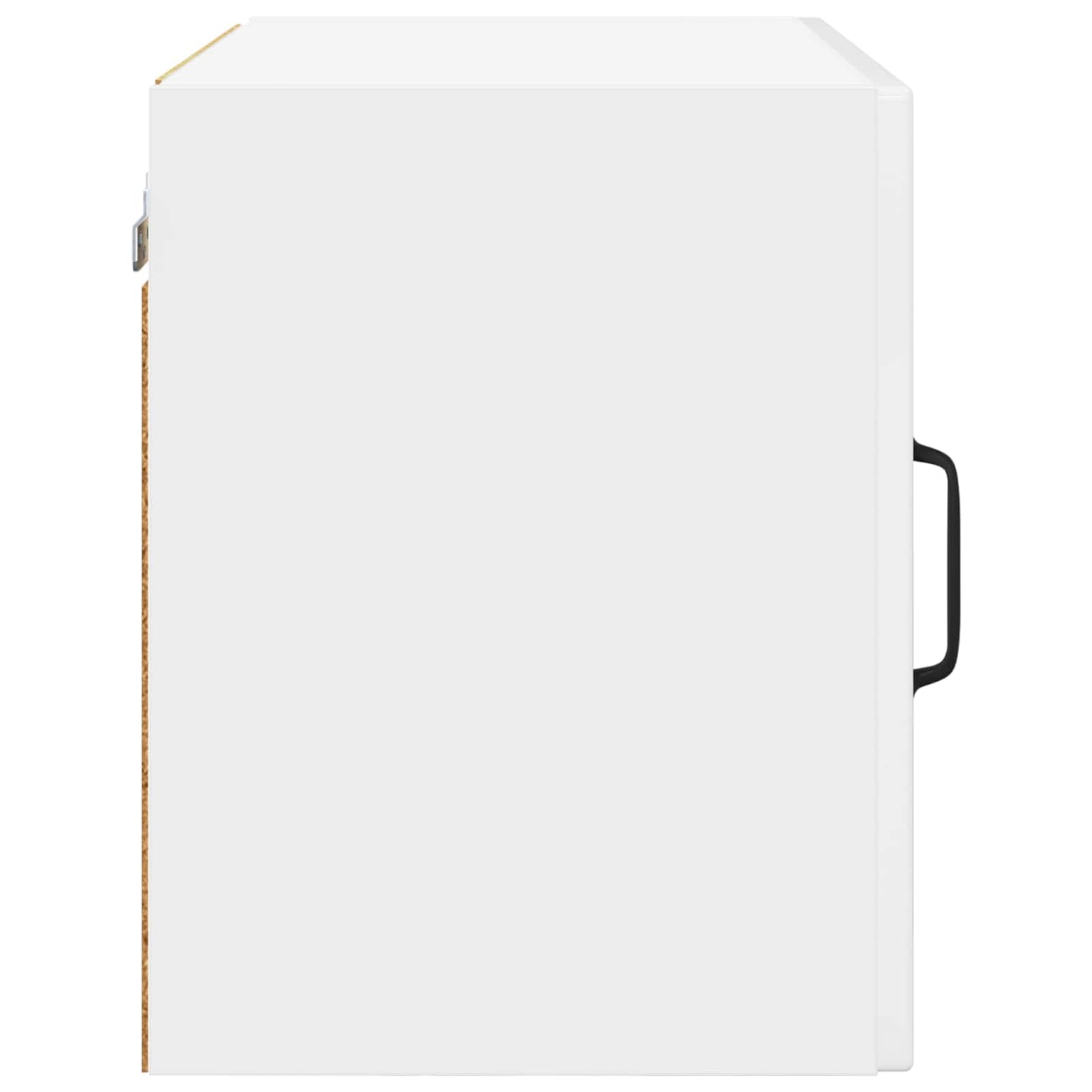 Veggskap PORTO 2 pcs Høyglanset hvit 50 x 31 x 40 cm