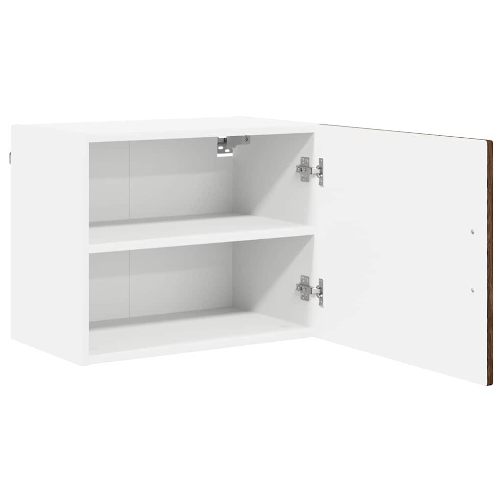 Veggskap PORTO Brun Eik 50 x 31 x 40 cm Konstruert tre