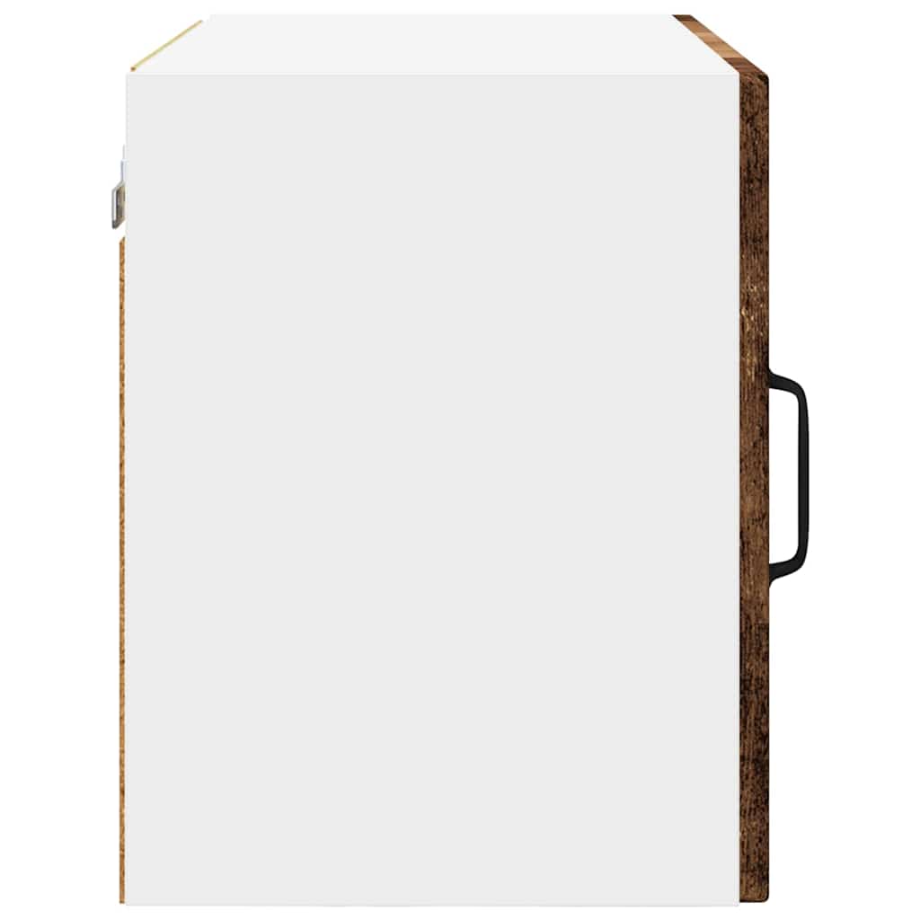 Veggskap PORTO 2 pcs Gammelt tre 50 x 31 x 40 cm Konstruert tre